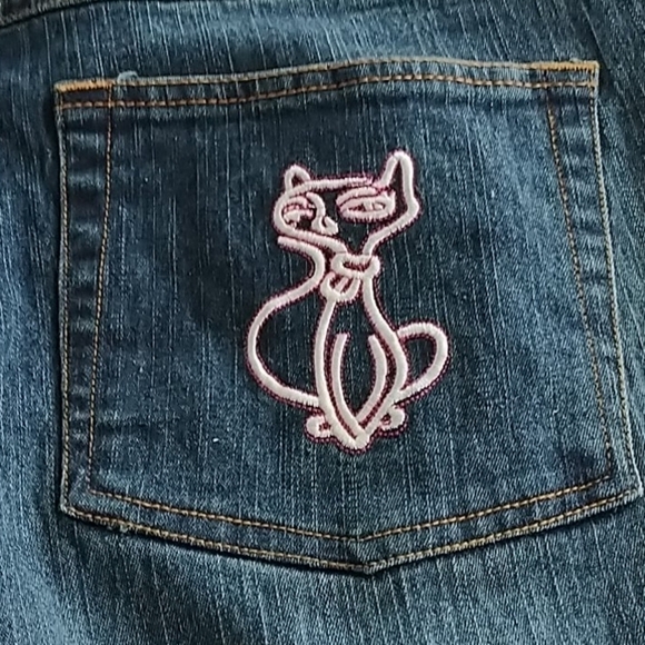 Zoey Beth Cuffed Jeans Sz 11/12 - Picture 6 of 10